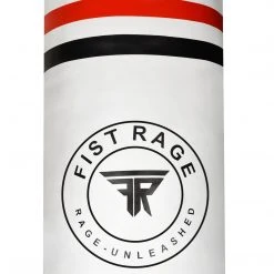 Fistrage USA FISTRAGE Heavy Punch Bag 5ft White Microfiber Leather (Filled & Unfilled) Boxing All