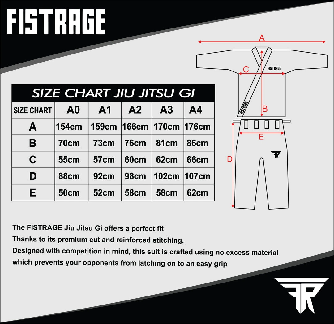 FISTRAGE JIU JITSU GI With Free BELT 3 FISTRAGE JIU JITSU GI With Free BELT