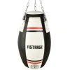 FISTRAGE Wrecking Punch Bag Microfiber Leather White (Filled & Unfilled)