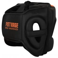 Boxing All FISTRAGE Microfiber Leather Head Guard Full Face With Nose Protection
