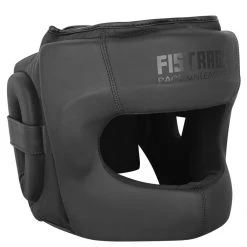 FISTRAGE LEATHER FULL FACE NOSE PROTECTION GUARD SPARRING HEADGEAR Boxing All