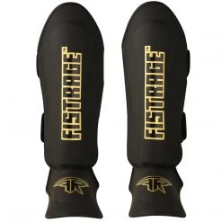 FISTRAGE SHIN GUARD MATT BLACK Boxing All