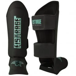 FISTRAGE SHIN GUARD MATT BLACK Boxing All