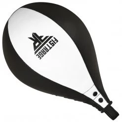 Fistrage USA FISTRAGE Speed Bag Leather Lightweight Boxing Ball MMA Muay Thai Training Punching Dodge Striking With Free Hanging Swivel Workout Speedball Kit Kicking Equipment Speed Bags