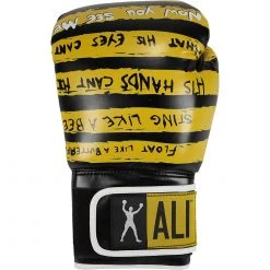 Muhammad Ali Bee Graffiti Boxing Gloves