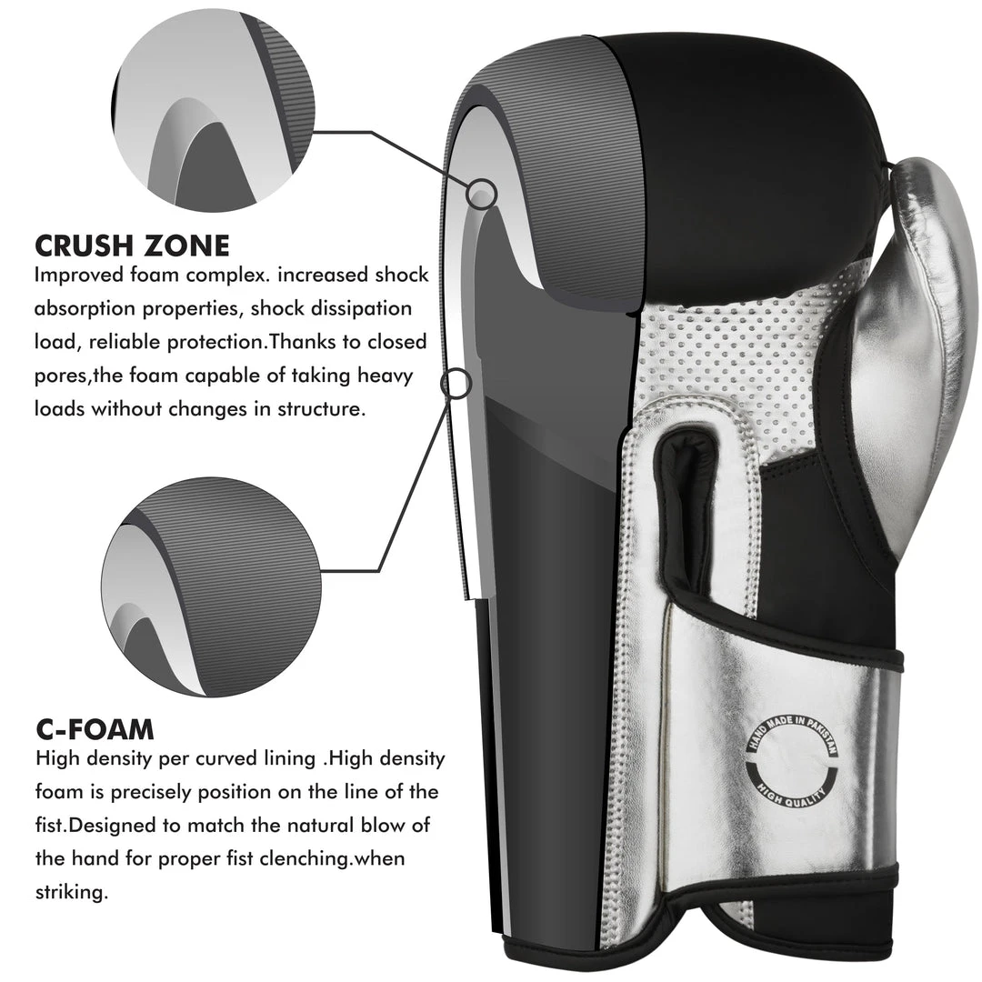 FISTRAGE Boxing Gloves BULGING DERMIS Metallic Leather MMA Training Muay Thai Sparring For Men & Women Boxing All 23 FISTRAGE Boxing Gloves BULGING DERMIS Metallic Leather MMA Training Muay Thai Sparring For Men & Women Boxing All