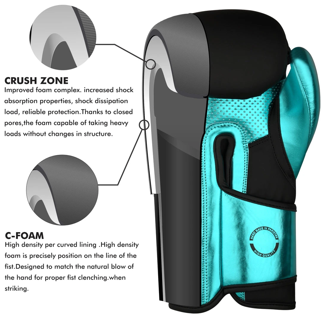 FISTRAGE Boxing Gloves BULGING DERMIS Metallic Leather MMA Training Muay Thai Sparring For Men & Women Boxing All 4 FISTRAGE Boxing Gloves BULGING DERMIS Metallic Leather MMA Training Muay Thai Sparring For Men & Women Boxing All