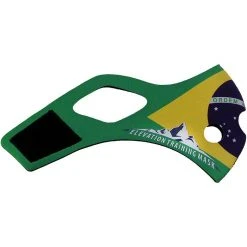 Elevation Training Mask Brazil Sleeve Green Medium