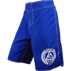 Gracie Jiu-Jitsu Royal Fight Shorts Apparel