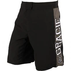 Gracie Jiu-Jitsu Embroidered Fight Shorts Apparel
