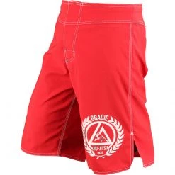 Gracie Jiu-Jitsu Apparel Royal Red Fight Shorts